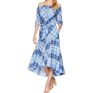 NWT! Lauren Ralph Lauren pink plaid dress